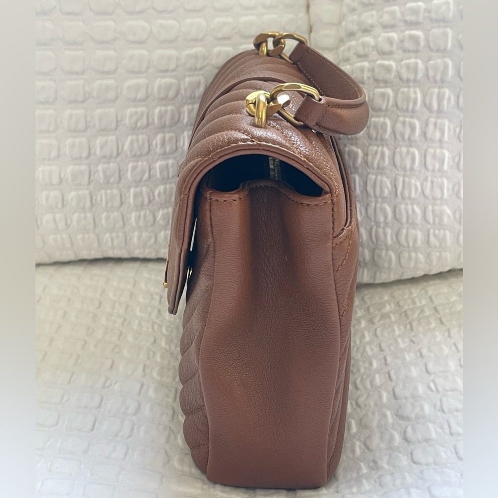 Yves Saint Laurent Medium College in Brick - Picture 6 of 15